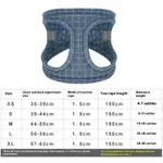 Plaid Blue Single Chest Back