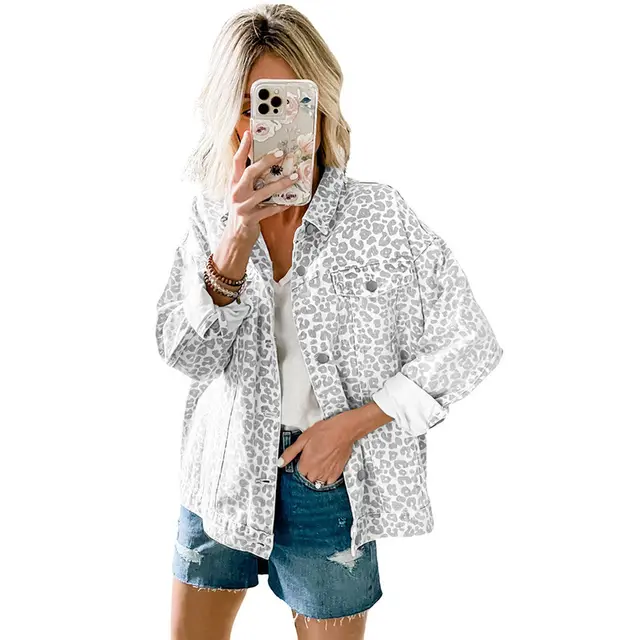 Cross Border Long sleeved Coat Loose Bow Leisure Commute White - Shop at LoveMi