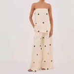 Beige White