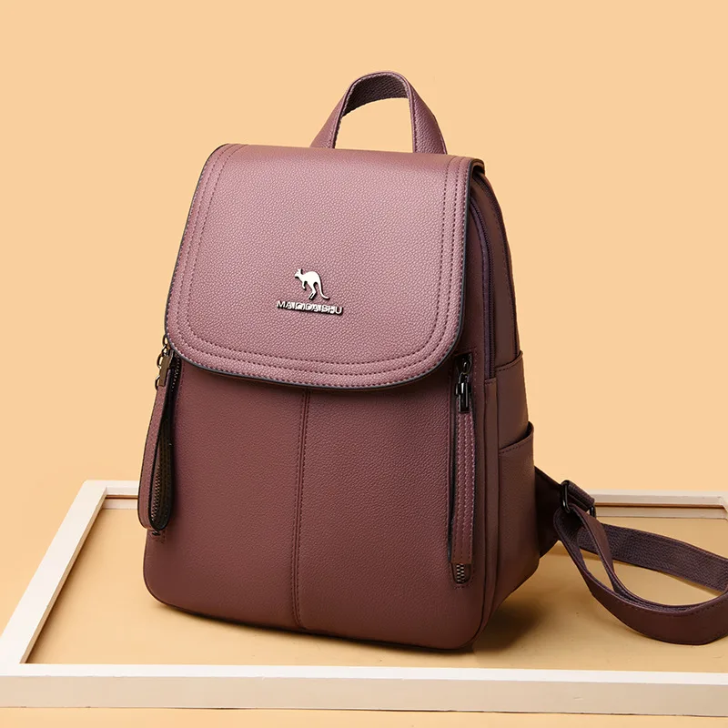 Women's Fashion All-match Travel Bag Large Capacity - Purple - View 1