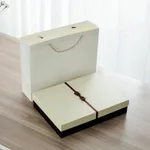 Pearl Beige Gold Gift Bag