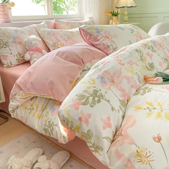 Skin friendly Cotton Quilt Cover For Home Use Morning And Evening - Shop at LoveMi