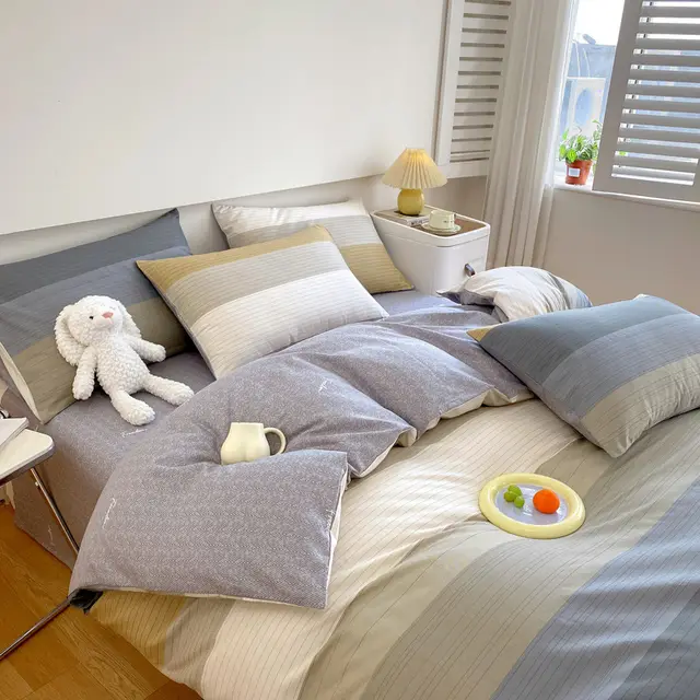 Skin friendly Cotton Quilt Cover For Home Use Simple - Shop at LoveMi