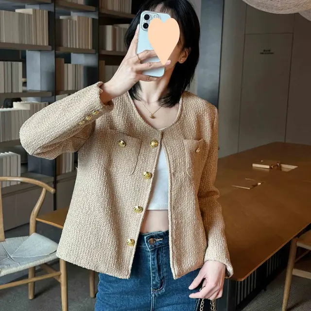 Korean Style Casual Niche Anti aging Top Apricot - Shop at LoveMi