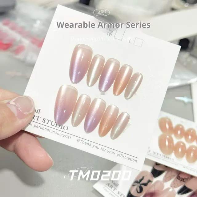 Grape Frozen Oval French Cat's Eye Wear Armor Tm0200 Xs - Shop at LoveMi