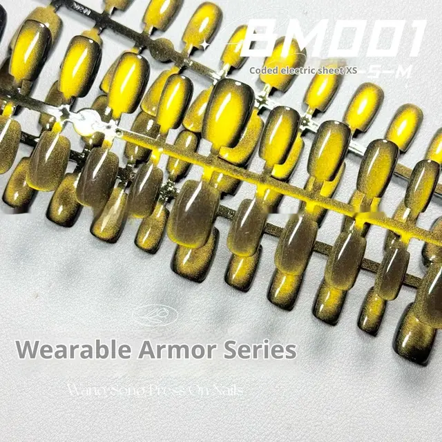 Golden Pupil Micro Glass Bead Cat's Eye Pure Want To Wear Armor Bm001 Whole Xs S M - Shop at LoveMi