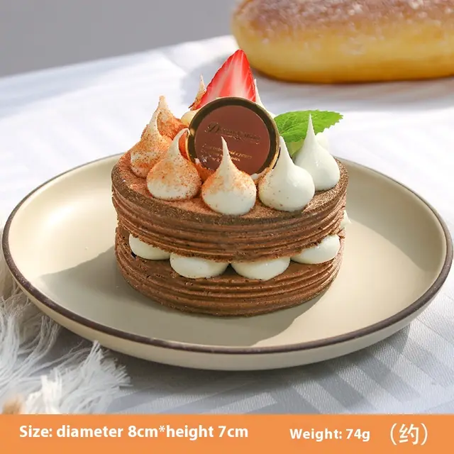Simulation French Bare Cake Soft Fragrance Decoration Brown - Shop at LoveMi