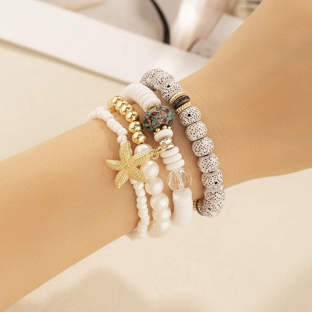 Ethnic Pearls Elastic String Xingyue Bodhi - Colorful Suit Style 2