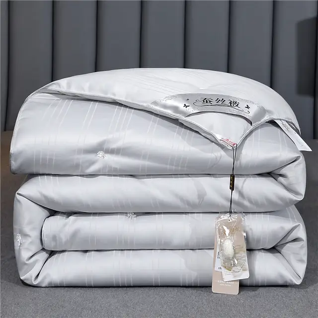 Summer Quilt Spring And Autumn Thickening Thermal Winter Duvet Mysterious Gray - Shop at LoveMi