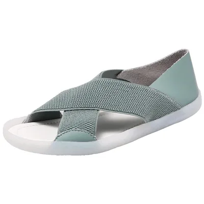Women's Flat Flying Woven Casual Beach Shoes Hulan 44 - Shop at LoveMi
