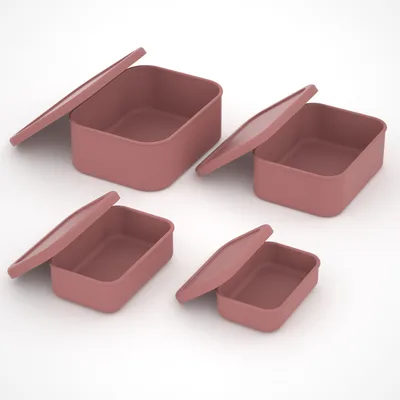 Crisper Silicone Heating Sealed Office Worker Portable Lotus Pink - Shop at LoveMi