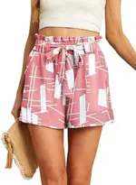 13 Pink White Square