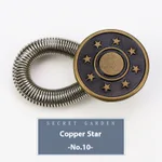 No 10 Copper Stars Round