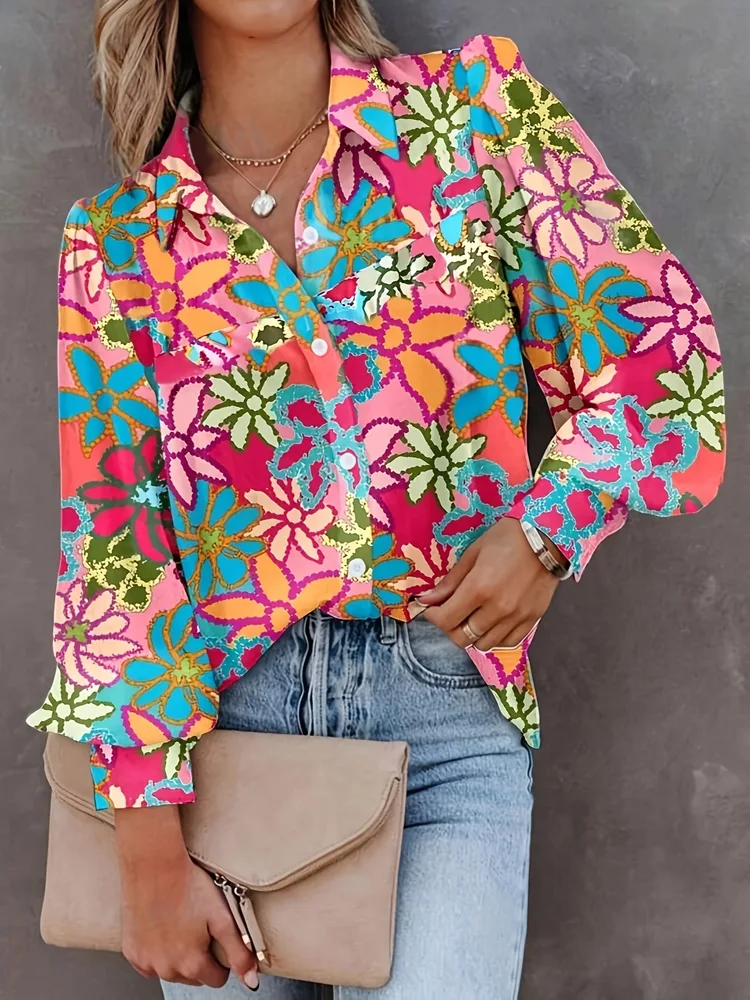 Women's Fashion Casual All match Short sleeved Shirt Wg25Rq250421Y036 5Xl - Shop at LoveMi