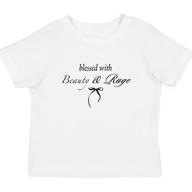 Sexy Navel T shirt Letter Print Casual All matching Tops White - Shop at LoveMi
