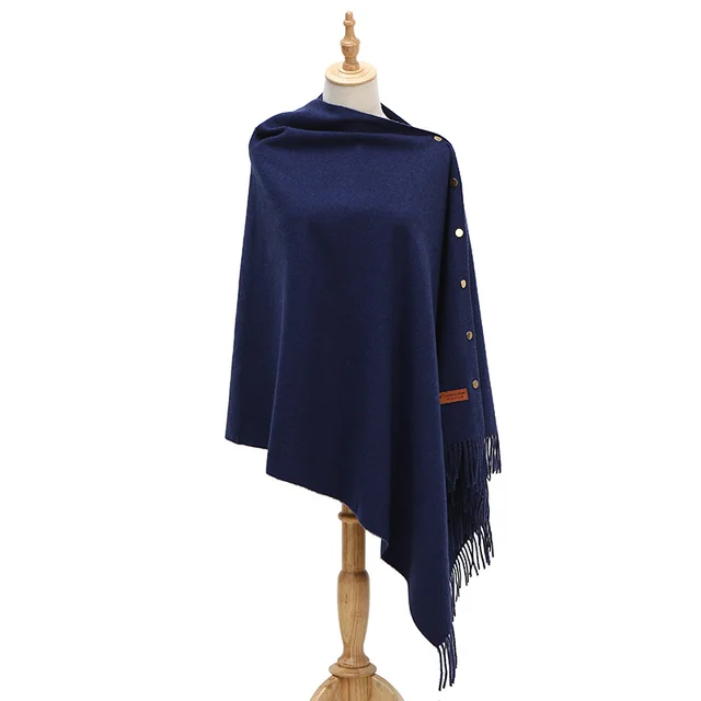 Winter Autumn Women's Cashmere Shawl 3Color - Shop at LoveMi