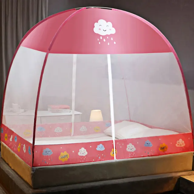 Installation free Mongolian Bag Mosquito Net Household Encryption Dust Proof Snow Treading - Shop at LoveMi