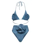 Single Split Swimsuit-S