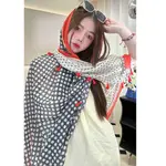 Gray And White Polka Dot