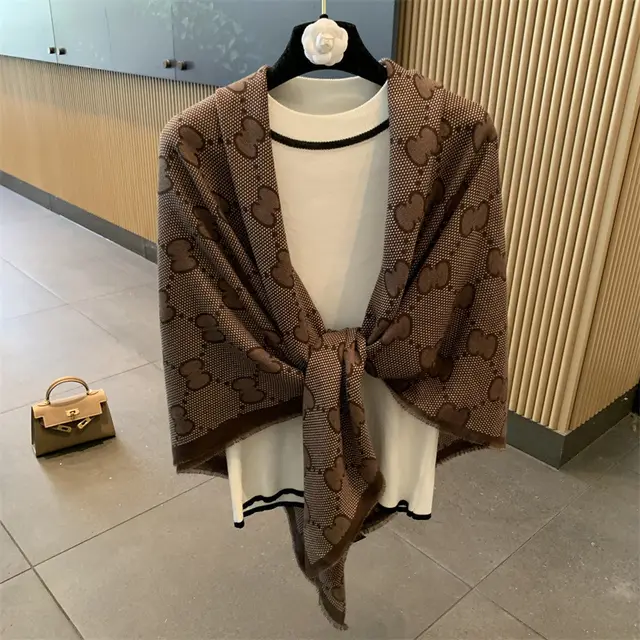 Sunscreen Large Kerchief Thin Silk Scarf Air conditioned Room Outer Shawl Mzf066 - Shop at LoveMi