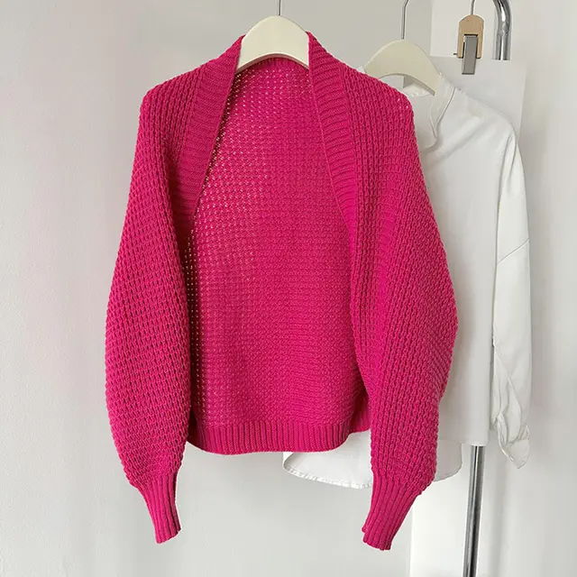 Fashion All matching Loose Shawl 10 Rose Red - Shop at LoveMi