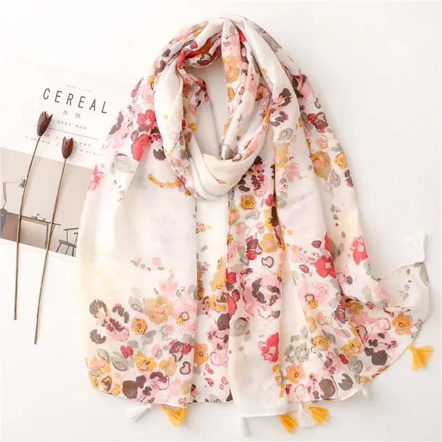 Creative Cotton And Linen Scarf Sl2205002 - Shop at LoveMi