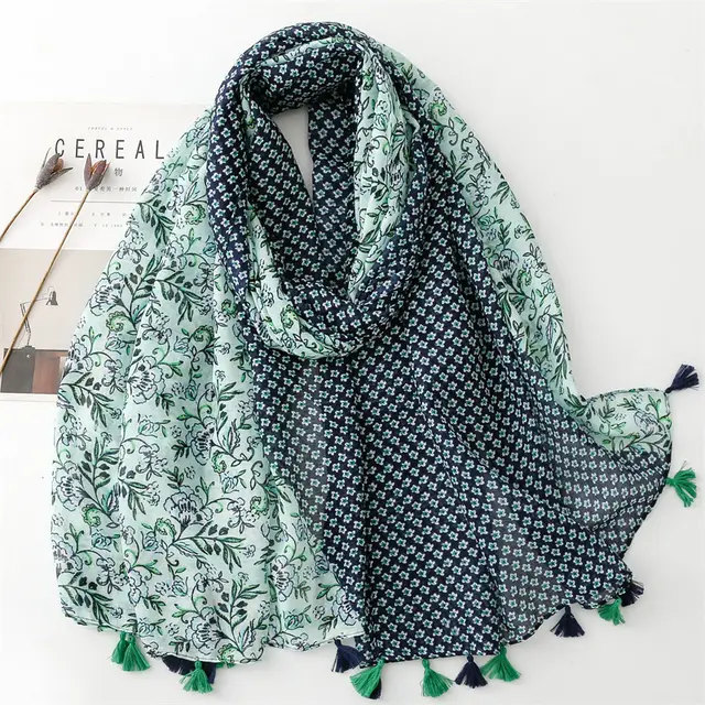 Creative Cotton And Linen Scarf Sl2401001 - Shop at LoveMi