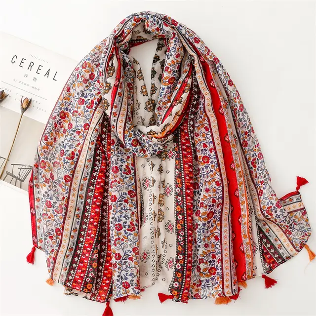 Creative Cotton And Linen Scarf Sl2408033 - Shop at LoveMi