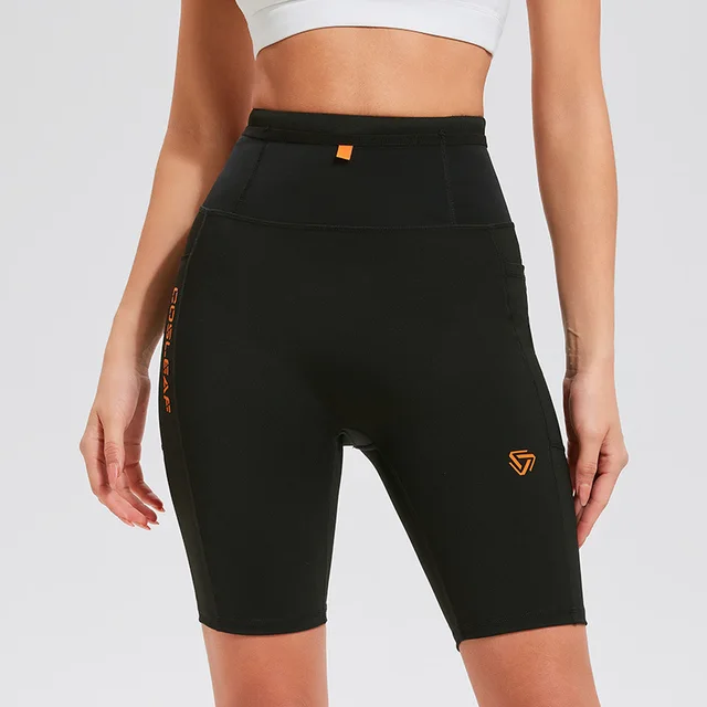 Women's Elastic Breathable Hip lifting Fitness Shorts Black Cropped Pants - Shop at LoveMi