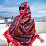 Artistic Retro Dark Red