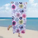 0830 Pink Floral Microfiber