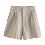 Beige Shorts