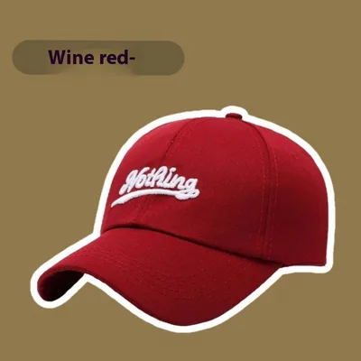 All match Minimalism Outdoor Sun shade Sun Protection Hat Wine Red - Shop at LoveMi