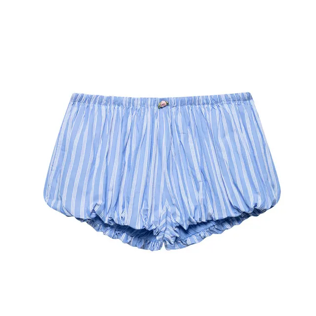 European And American Style Pattern Puffy Mini Shorts Picture Color - Shop at LoveMi