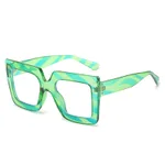 Green Striped Frame