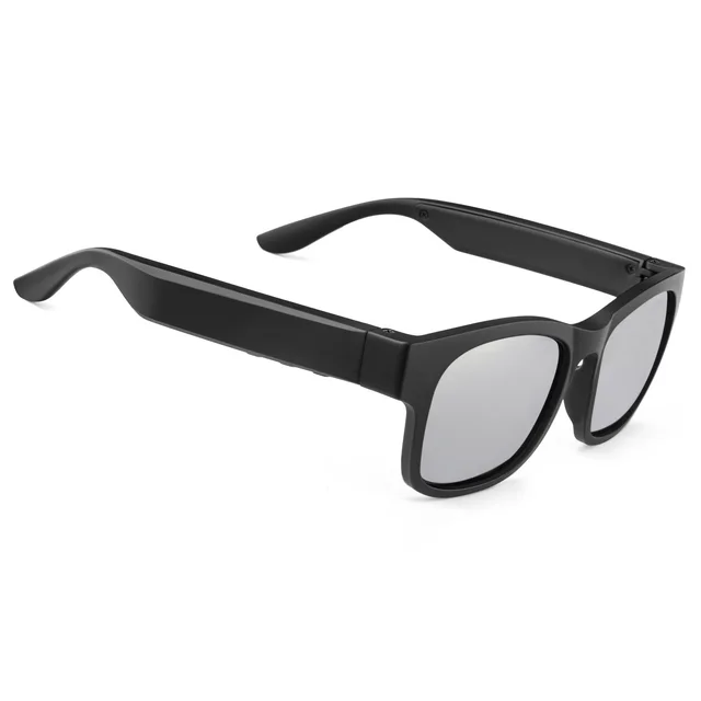 Polarized Music Sun Glasses Earphone Silver Lens - Shop at LoveMi