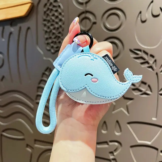 Original Marine Animal Leather Dolphin Keychain Whale - Shop at LoveMi