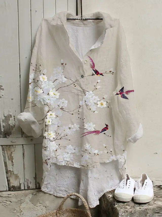 Floral Pattern 3D Personalized Long Sleeve Vest Girls Summer Loose Style Style 5 - Shop at LoveMi