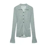 European And American Style Casual Loose Stitching Cut Sweater