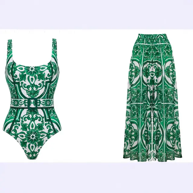 European And American Swimwear Female Beach Dress Blouse And Pants Long Slip Dress - Shop at LoveMi