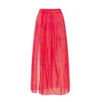 Red Round Skirt