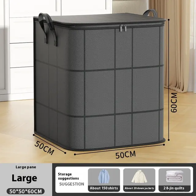 Large Capacity Buggy Bag Clothing Quilt Folding Storage Box Large Size - Shop at LoveMi