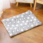 Gray White Star Mat
