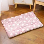 Pink Color White Star Mat