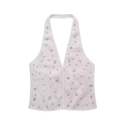 European And American Style Women's Jewelry Hanging Collar Top Briefs Top - Shop at LoveMi