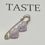 014 Pin Doppel Herz Purple
