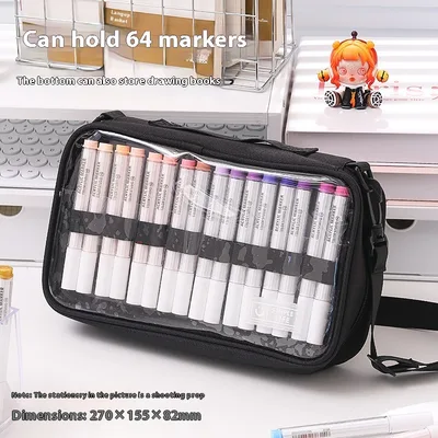 Direct Liquid Soft Head Acrylic Marker Pen Black Bag - Shop at LoveMi