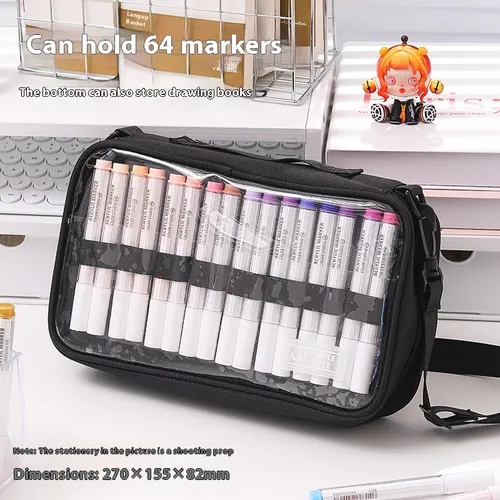 Direct Liquid Soft Head Acrylic Marker Pen Black Bag - Shop at LoveMi