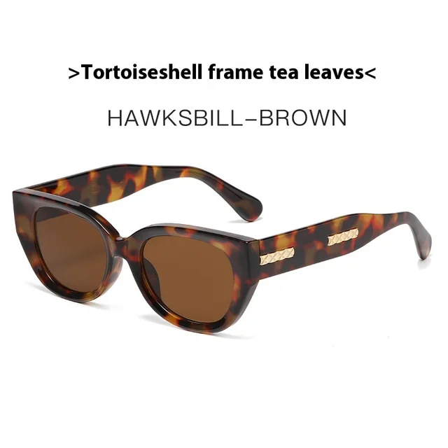 Cat Eye Sunglasses European And American Trend Hawksbill Box Dried - Shop at LoveMi