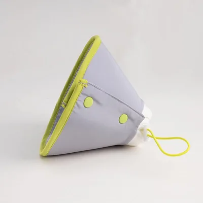 Pet Cute Collar Fashion Waterproof Headgear Moon Shadow Gray - Shop at LoveMi